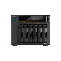 NAS ASUSTOR AS6806T QC 2.3/6BAY/16G/4-GBLAN/4 M.2/2USB4/3USB3.2