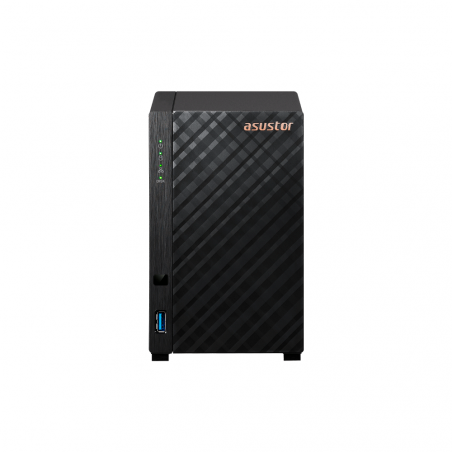 NAS ASUSTOR AS1202T QC 1.7/2BAY/1G/2.5GBLAN/3USB3.2