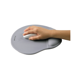 MOUSE PAD 31X27CM FTX FTXMPG01-GN C/ APOYO GEL GRIS 124351