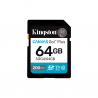 MEM SD KINGSTON  64GB SDG4/64GB 200/100 CANVAS GO PLUS CLASS 10