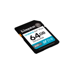 MEM SD KINGSTON  64GB SDG4/64GB 200/100 CANVAS GO PLUS CLASS 10