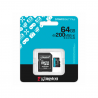 MEM MICRO SD KINGSTON  64GB SDCG4/64GB 200/100 CANVAS GO PLUS C/ADAP