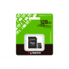 MEM MICRO SD KINGSTON 128GB SDCS3/128GB 150/- CANVAS SELECT PLUS C/ADA
