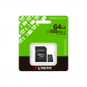 MEM MICRO SD KINGSTON  64GB SDCS3/64GB 100/- CANVAS SELECT PLUS C/ADA