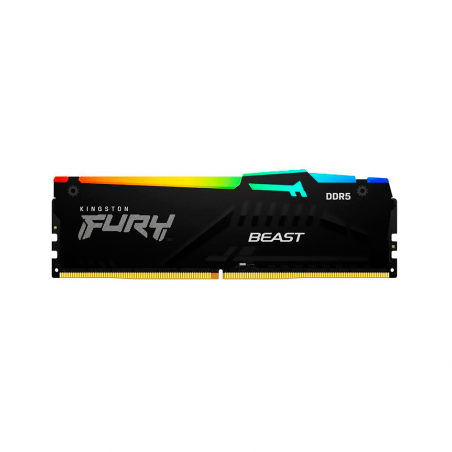 MEM DDR5 16G 5200 KINGSTON FURY BEAST BK KF552C40BBA-16 RGB XMP