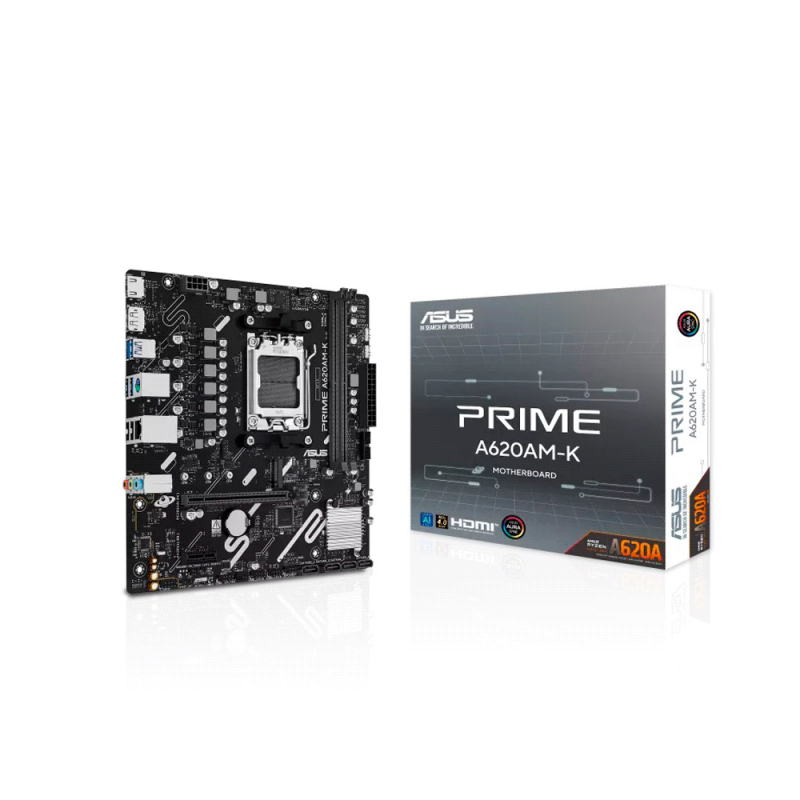 MB AM5 A620AM-K PRIME DDR5 ASUS S/R/HDMI/M2/MATX