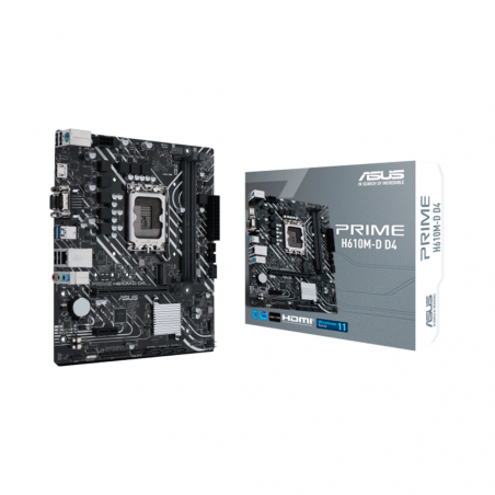 MB 1700 H610M-D D4 PRIME ASUS V/S/R/HDMI/M2/COM/USB3.2/MATX