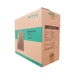 GAB KIT FTXC7 600W MOUSE+TECL+SPK/ESP MATX/MITX NEGRO 120995