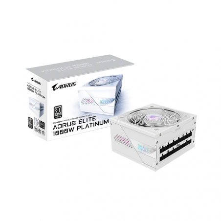 FUENTE 1000W GIGABYTE 80PLUS PLAT FULL MODULAR GP-AE1000PM PG5 ICE