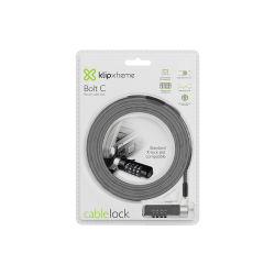 CABLE SEGURIDAD KENSINGTON KSD-360 2M KLIP BOLT C COMB