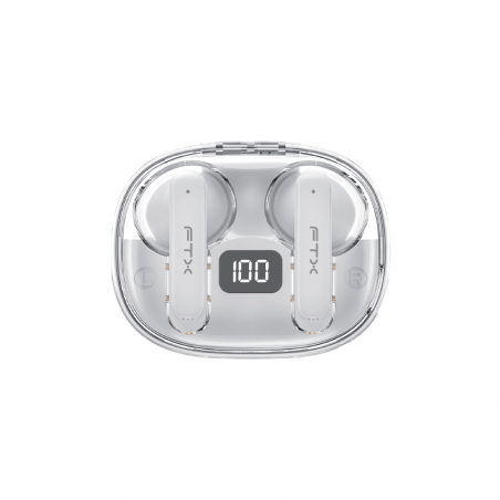 AURI EARPHONE FTX E80-WH BT/MIC/ENC/TOUCH/IPX6 BLANCO 124610