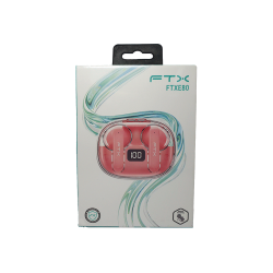 AURI EARPHONE FTX E80-PK BT/MIC/ENC/TOUCH/IPX6 ROSA 124627