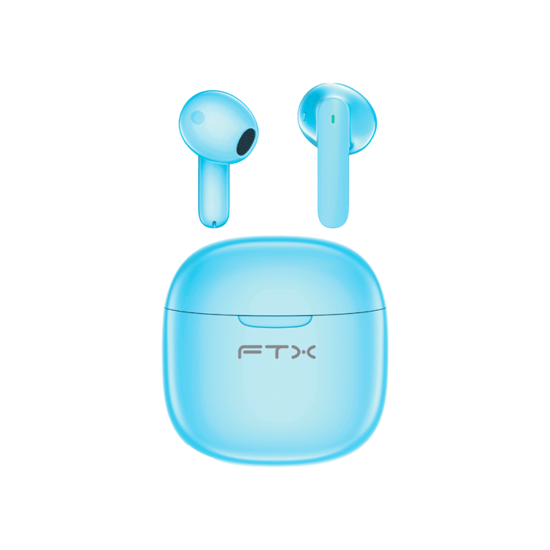 AURI EARPHONE FTX E68-BL BT/MIC/ENC/TOUCH/IPX6 AZUL 124573