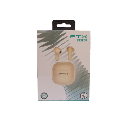 AURI EARPHONE FTX E68-BG BT/MIC/ENC/TOUCH/IPX6 BEIGE 124597