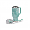 VASO TERM IGLOO  950ML SSTL TRVL MUG ICE DYE C/PAJITA VERDE 4P 71311