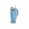 VASO TERM IGLOO  950ML SSTL TRVL MUG ICE DYE C/PAJITA AZUL 4P 71309