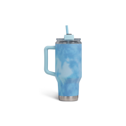 VASO TERM IGLOO  950ML SSTL TRVL MUG ICE DYE C/PAJITA AZUL 4P 71309
