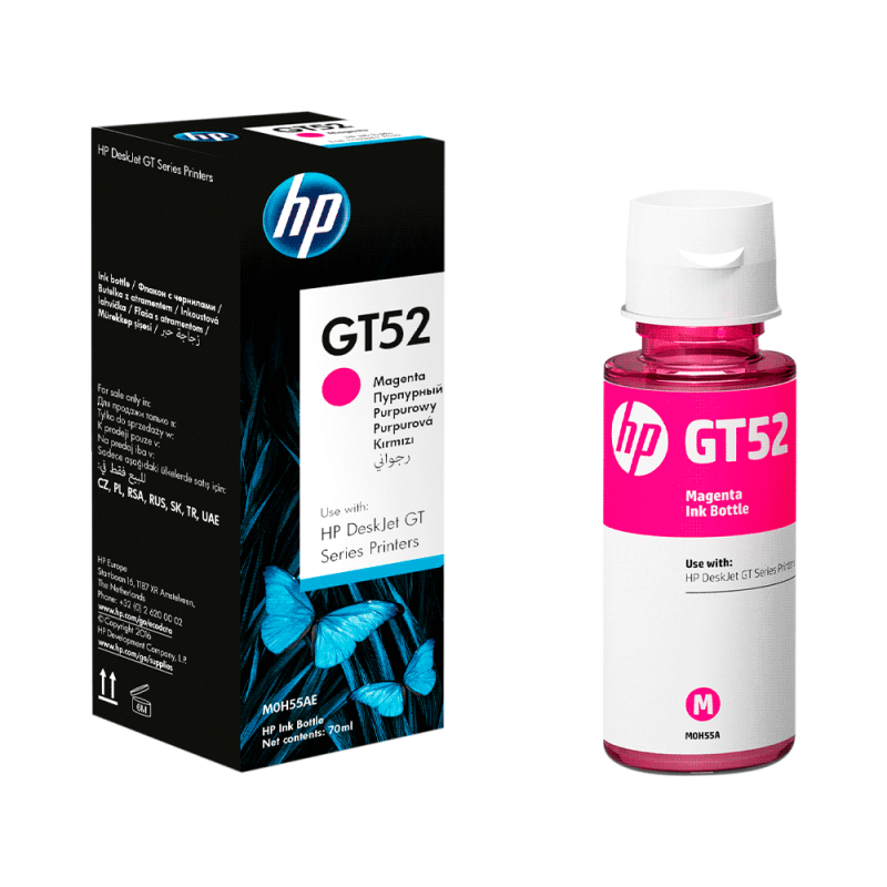 TINTA HP  GT52 MAGENTA M0H55AL 70ML
