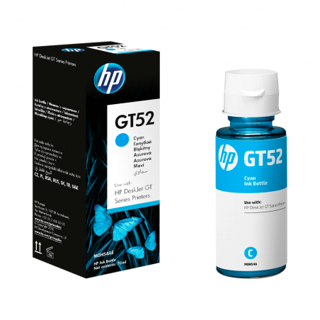 TINTA HP  GT52 CIAN M0H54AL 70ML