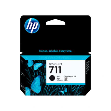 TINTA HP  711 NEGRO CZ129A 38ML