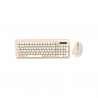 TECLADO+MOUSE WIR/BT FTXGK02 NUM/POR/GOLD 106142