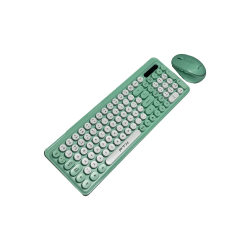 TECLADO+MOUSE WIR/BT FTXGK02 NUM/ESP/VERD 106159