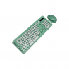 TECLADO+MOUSE WIR/BT FTXGK02 NUM/ESP/VERD 106159