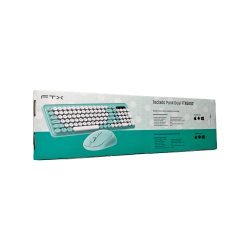 TECLADO+MOUSE WIR/BT FTXGK02 NUM/ESP/VERD 106159