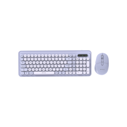 TECLADO+MOUSE WIR/BT FTXGK02 NUM/ESP/LILA 106111