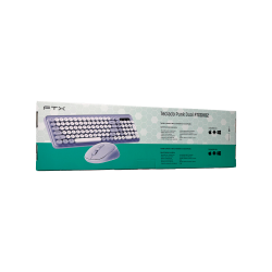 TECLADO+MOUSE WIR/BT FTXGK02 NUM/ESP/LILA 106111