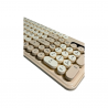 TECLADO+MOUSE WIR/BT FTXGK02 NUM/ESP/GOLD 106135