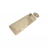TECLADO+MOUSE WIR/BT FTXGK02 NUM/ESP/GOLD 106135