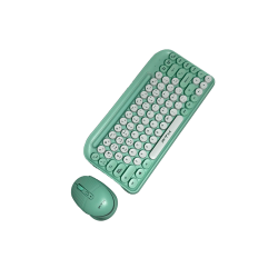 TECLADO+MOUSE WIR/BT FTXGK01 ESP/POP/VERD 106098