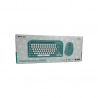 TECLADO+MOUSE WIR/BT FTXGK01 ESP/POP/VERD 106098
