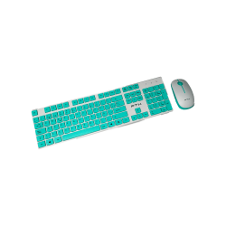 TECLADO+MOUSE WIR FTXGK600 NUM/ESP/BLA-VER 099635