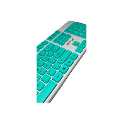 TECLADO+MOUSE WIR FTXGK600 NUM/ESP/BLA-VER 099635