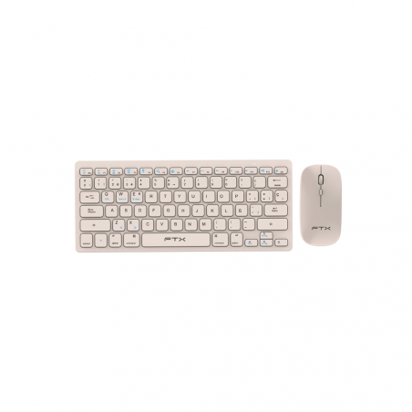 TECLADO+MOUSE WIR FTXGK03S ESP/GOLD 106036