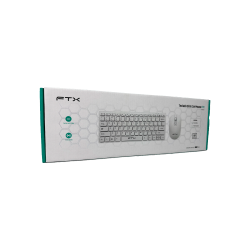 TECLADO+MOUSE WIR FTXGK03 ESP/BLAN 099598