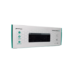 TECLADO WIR/BT FTXB105 NUM/ESP/NEG 099574
