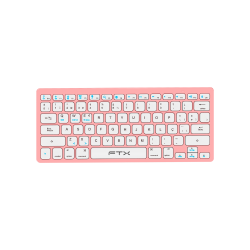 TECLADO BT FTXB1000 ULTRA SLIM POR/ROSA 099543