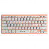 TECLADO BT FTXB1000 ULTRA SLIM POR/ROSA 099543