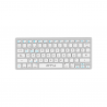 TECLADO BT FTXB1000 ULTRA SLIM POR/PLATA 099529