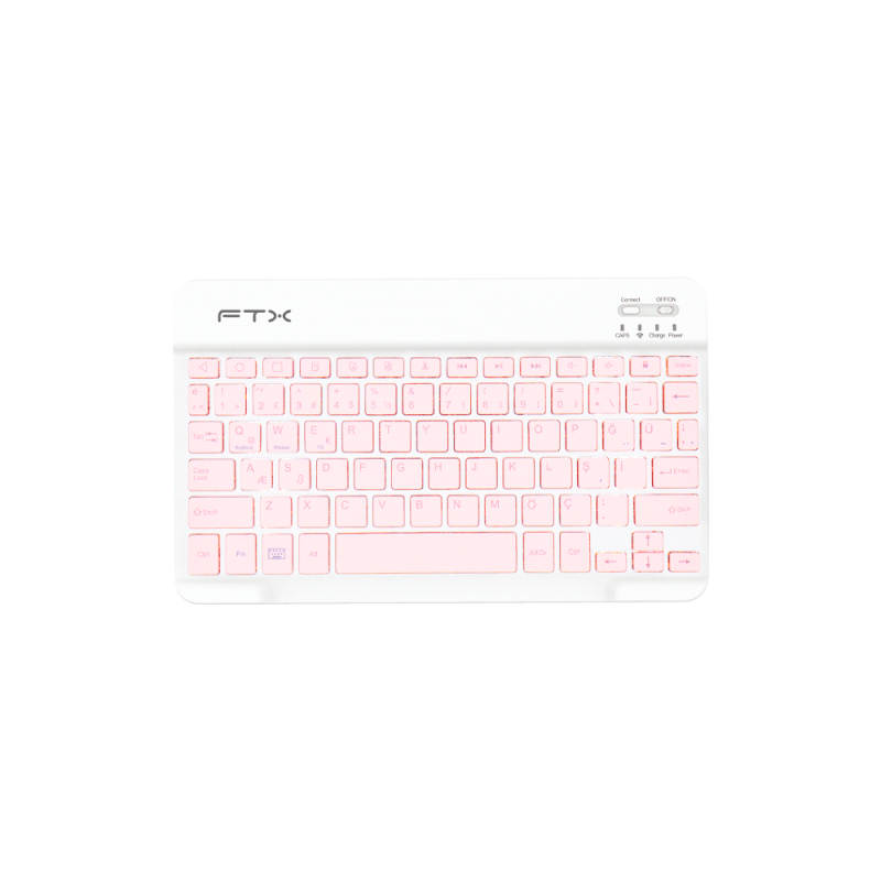 TECLADO BT FTXB09 ESP/ROSA 106234