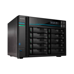 NAS ASUSTOR AS6510T QC2.1/10BAY/8GB/2 M.2/4-GBLAN/2USB3.2