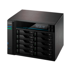 NAS ASUSTOR AS6510T QC2.1/10BAY/8GB/2 M.2/4-GBLAN/2USB3.2