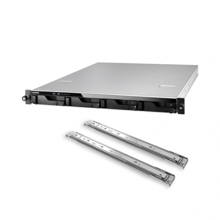 NAS ASUSTOR AS6504RS QC2.1/4BAY/8GB/4-GBLAN/4USB3.2 + RIEL