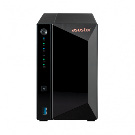 NAS ASUSTOR AS3302T V2 QC 1.7/2BAY/2G/2.5-GBLAN/3USB32/HD35/HD25/SS25