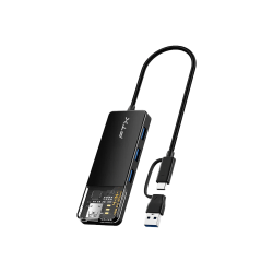 HUB USB-C/USB-A 3.0 FTX-HUBT3-PB 4 PORT/5GBPS NEGRO 115519