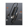 HUB USB-C/USB-A 3.0 FTX-HUBT3-PB 4 PORT/5GBPS NEGRO 115519