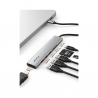 HUB USB-C 3.0/7 EN 1 FTX-HBP2-AG7 4K/5GBPS/HDMI/USB/SD-TF GRIS 115564